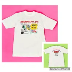 レア 極美品 80s ウィリアムズ ホンダ Tシャツ F1 シングルステッチ