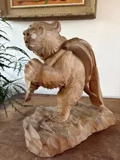 2025年最新】木彫り 熊 堀井の人気アイテム - メルカリ