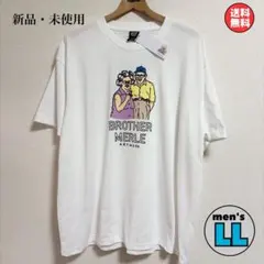新品　ブラザーマール Tシャツ BROTHER MERLE ホワイト　LLサイズ