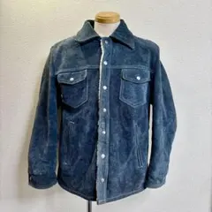 超希少 90s ショット Schott ランチャー スエードボアジャケット