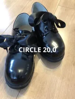 CIRCLE フォーマルシューズ　黒　20.0