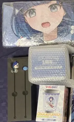 ぶいすぽっ！紡木こかげ 陶器類、GIGOフード付きタオルセット