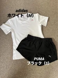 adidas PUMA スポーツウェア セット Tシャツ トレーニングパンツのサムネイル