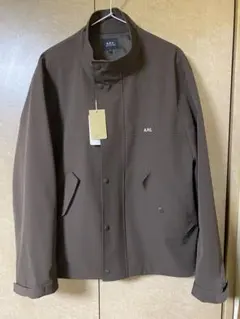 APC ナイロンジャケット A.P.C. アーペーセー ブラック ナイロン コーチジャケット M