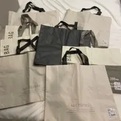 【8枚】DAISO 大容量　マルチバック　トートバッグ　ビニールバック