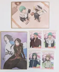 刀剣乱舞　花丸　色紙・ブロマイド セット