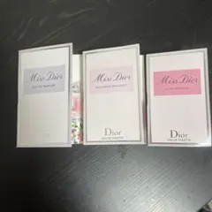 Miss Dior 香水 香り比べ3本セット　1mlずつ