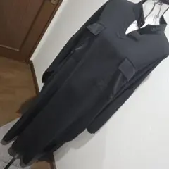 アンティカ★美品★黒のポケット付きロングワンピース