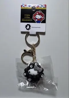 EXPO2025 万博 黒 ミャクミャク なりきりキーホルダー ハローキティ