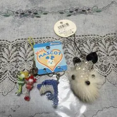 Pioneer BEADS MASCOT ストラップ 3点セット