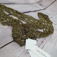 HiROKO KOSHINO ヒロココシノショール　金ラメ