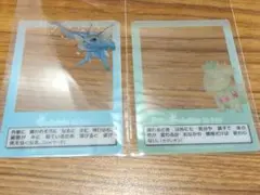ポケモン Invisible to Me シャワーズ カクレオン フォトカード