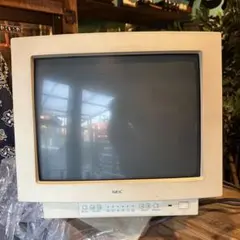 NEC CRT 디스플레이 D171 브라운관 모니터 통전 확인이 끝난 레트로 PC