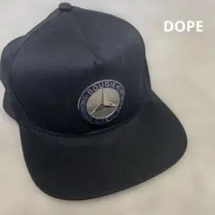 DOPE ドープ フラットバイザー キャップ BOUGIE CREW ブラックのサムネイル