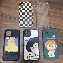 iPhone 11用ケース 5点セット まとめ売り