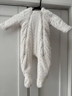 GAP 冬用アウター ホワイトドット柄