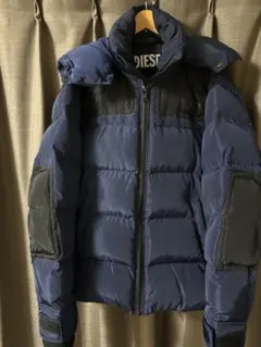 DIESEL ネイビー ダウンジャケット