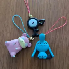 ポケモン　ぺたんこマスコット　3個セット