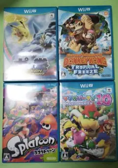 WiiU マリオパーティ10 など ４本セット