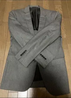 【美品】White label by United Arrowsグレーストライプ