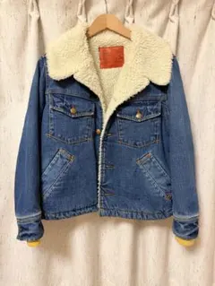 超美品 ラルフローレンスポーツ デニムニットコンビジャケット