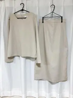 RIRI&CO ベージュ セットアップ サイズ2