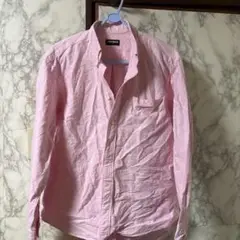 UNIQLO ピンク ボタンダウンシャツ M