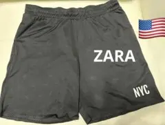 ZARA NYC ニューヨークシティメッシュパンツ ハーフパンツ