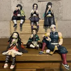 鬼滅の刃　おにぎり　おすわり　フィギュア　6体セット