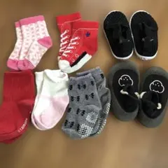 ベビー靴下とくつセット