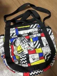 【新品/未使用/限定】USJ スヌーピーコラボ　レスポートサック