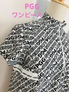 ⭐️ほぼ新品⭐️パーリーゲイツ　PGG モックネック　ワンピース　ホワイト