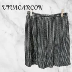 スカート 黒 ブラック フレアスカート ひざ丈