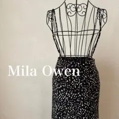 おこめ様美品⚫︎Mila Owen ミラオーウェン　総柄　2way ロングスカート