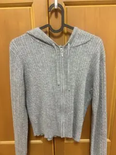 ニット パーカー