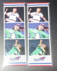 Passion オンラインくじ mayu 3CUT フォトカード ヤクルト チア