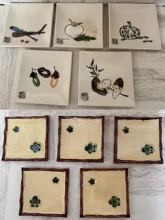 小皿　　10枚セット　（2種類柄）