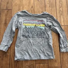 Patagonia 長袖Tシャツ グレー 3T