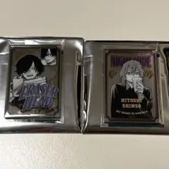 ヒロアカ 原画展 パブミラー風アクリルステッカーコレクション 相澤・心操