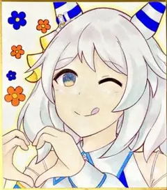 ウマ娘　ヒシミラクル　手描きイラスト