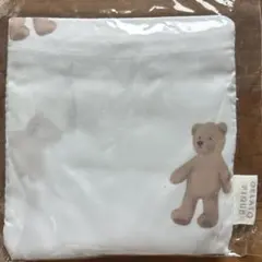 ジェラートピケ　エコバッグ(小) クマx1