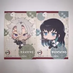 時透無一郎 不死川実弥 ミニアートパネルセット