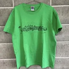未着用品(used)シゼントモッテル チャオズ "未来に可能性"グリーンTシャツのサムネイル