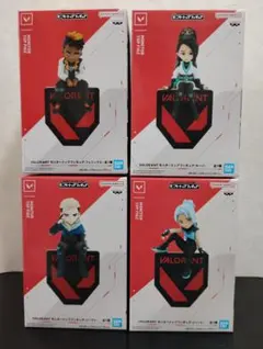 VALORANT　モニタートップフィギュア 4体セット