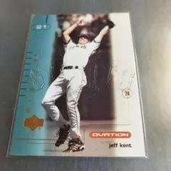 MLB 2002 アッパーデック オベーション　ジェフ・ケント　サンフランシスコ