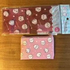 新品　キャンドゥ　ちいかわ　コインパース　ポーチ　クリアロングケース