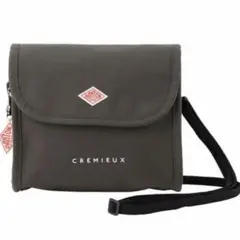 DANTONコーデュラ キャンバスショルダーバッグCREMIEUX ダークグレー