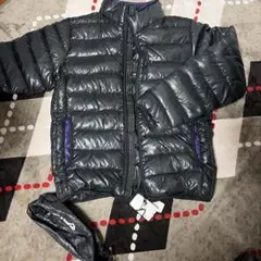 FILA ブラック ダウンジャケット