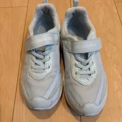 SHUNSOKU ライトブルー スニーカー
