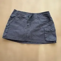 グレーのタイトスカート サイドポケット付き⚠︎訳あり